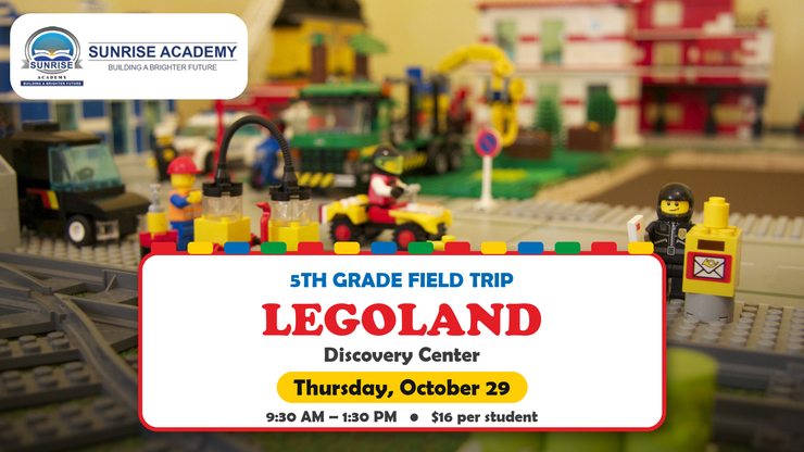 5th Grade Field Trip to LEGOLAND Discovery Center 2026