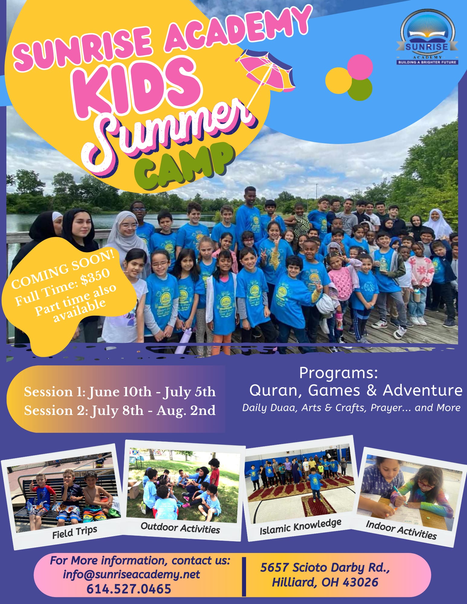 2024 Summer Camp - Sunrise Academy